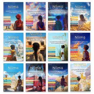 Les 12 couvertures de la collection Niima 2024, numéros 13 à 24